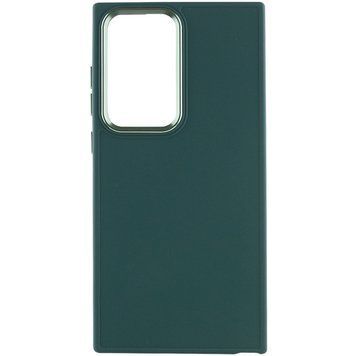Чохол TPU Bonbon Metal Style для Samsung Galaxy S24 Ultra Pine green 555-02770 фото