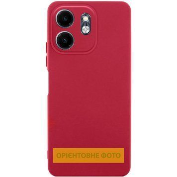 Чехол TPU GETMAN Liquid Silk Full Camera для TECNO Spark Go 2 Красный / Dark Red ILSO-00000084935-4 фото
