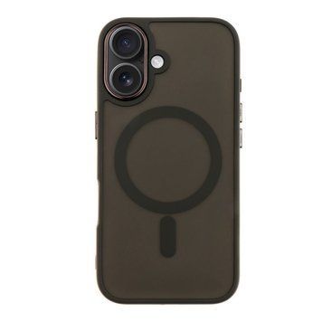 Чехол Space Magnetic Color з Magsafe для iPhone 16 Plus Черный 214-01418 фото