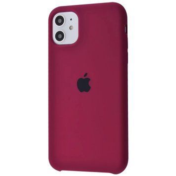 Силиконовый чехол для iPhone 11 Marsala 208-00244 фото