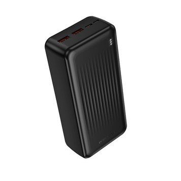 Зовнішній акумулятор BOROFONE BJ80B Clever 22.5W+PD20W fully compatible power bank(30000mAh) Black 216-00141 фото