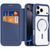 Чохол-книжка Dux Ducis Skin X Pro with MagSafe для Apple iPhone 17 Pro (6.3") Blue 777-08183 фото