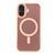 Чохол Space Magnetic Color з Magsafe для iPhone 16 Plus Рожевий 214-03108 фото