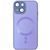 Чехол TPU+Glass Sapphire Midnight with MagSafe для Apple iPhone 15 (6.1") Dasheen 656-08569 фото