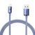Кабель Baseus Crystal Shine Series Fast Charging Data Cable USB to iP 2.4A 1.2m Purple CAJY000005 фото