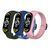 Ремінець для Xiaomi Mi Band 3/4/5/6/7 Elastic Adjustment Colorful Grey 212-02466 фото