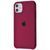 Силиконовый чехол для iPhone 11 Marsala 208-00244 фото