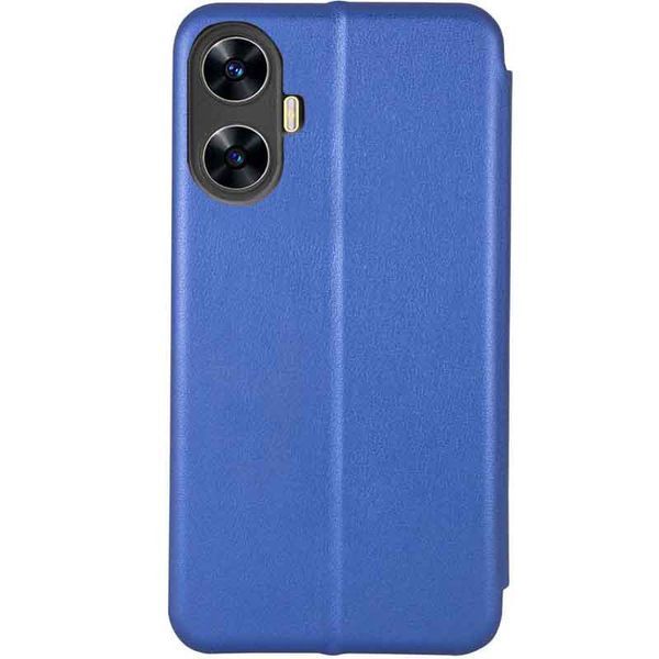 Кожаный чехол-книжка Classy для Realme C55 Blue 777-05740 фото