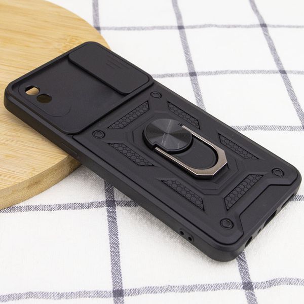 Ударопрочный чехол Camshield Serge Ring для Xiaomi Redmi 9A Black 777-04642 фото
