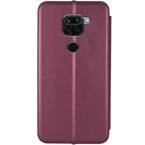 Кожаный чехол-книжка Classy для Xiaomi Redmi Note 9 / Redmi 10X Maroon 777-05995 фото