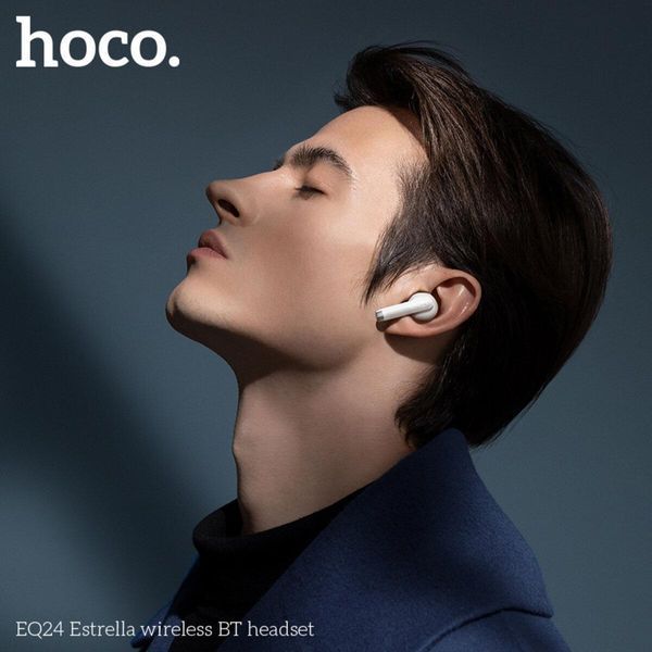 Бездротові навушники HOCO EQ24 Estrella wireless BT headset White Star 656-03869 фото