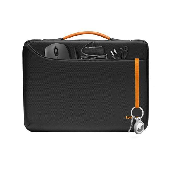 Сумка для ноутбука Tomtoc Defender-A22 Laptop Briefcase Black 15.6 Inch (A22E1D1) 656-00240 фото