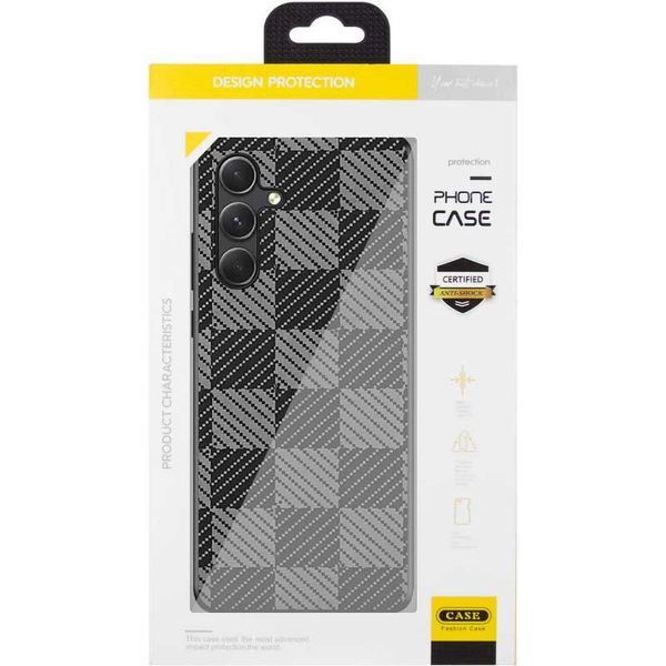 Чехол TPU+PC Grid для Samsung Galaxy S25 Cube 555-02620 фото