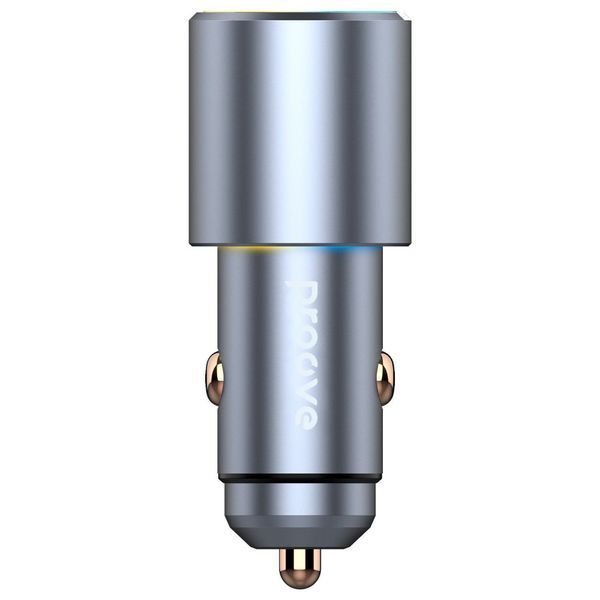 АЗУ Proove Double Energy 50W (Type-C + Type-C) Metal Gray ACDE50022206 фото
