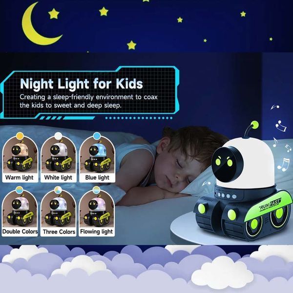 Нічник Droid E03 with Bluetooth 1200 mAh Black 656-03711 фото