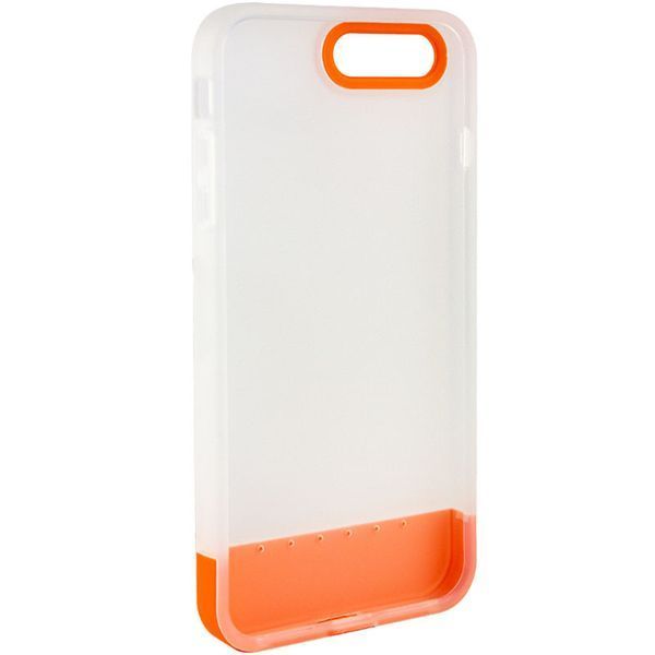 Чохол TPU+PC Bichromatic для Apple iPhone 7 plus / 8 plus (5.5") Matte / Orange 555-03902 фото