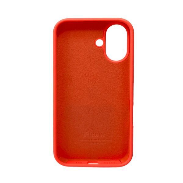 Силіконовий чохол для iPhone 16 Peach 666-01177 фото