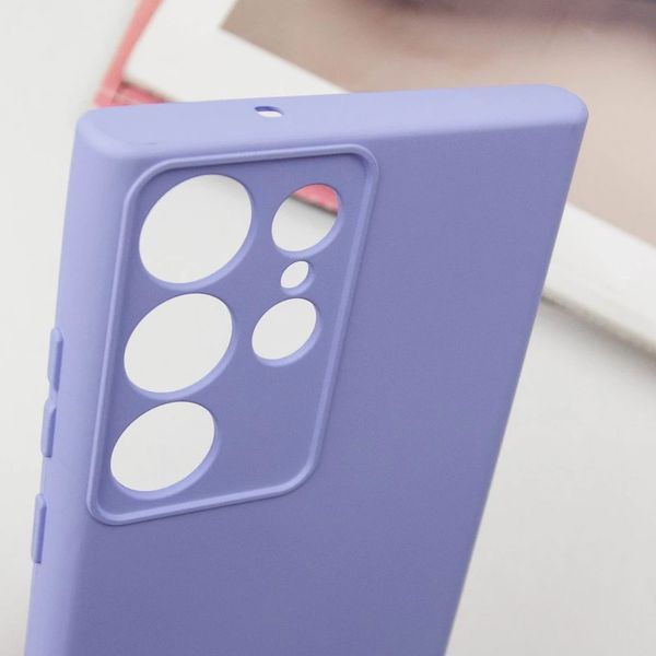 Чехол Silicone Cover Lakshmi Full Camera для Samsung Galaxy S25 Ultra Сиреневый 555-02125 фото