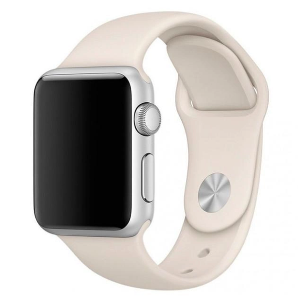 Силиконовый ремешок для Apple Watch 38/40/41 мм Antique White 212-00601 фото