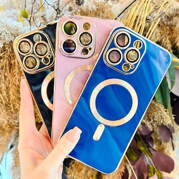 Чохол Golden Line з MagSafe для iPhone 14 Pro Max Blue 214-00918 фото