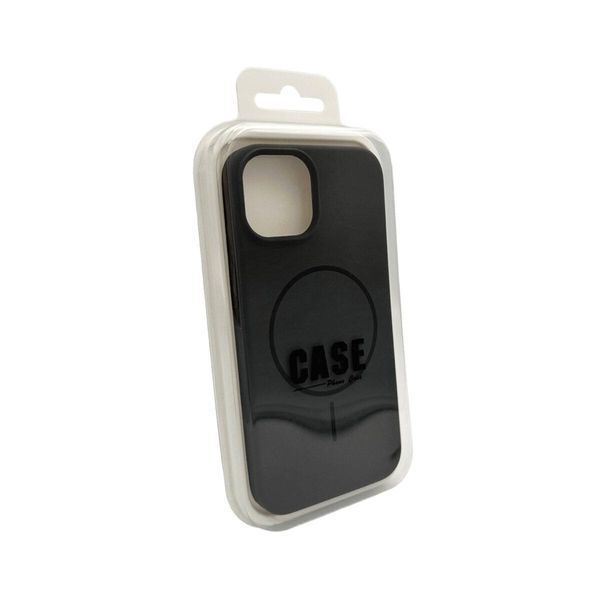 Чохол для смартфона Silicone Case Magnetic для Apple iPhone 15 Темно серый 666-03871 фото