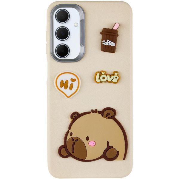 Чохол TPU Leather Toys для Samsung Galaxy A25 5G Capybara / Sand 555-00928 фото