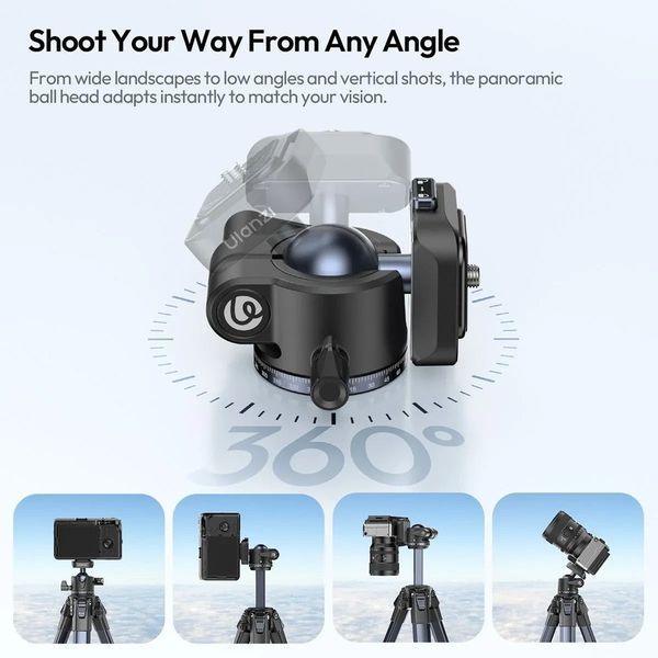Штатив Ulanzi OMBRA II YING Tripod Black T156 фото