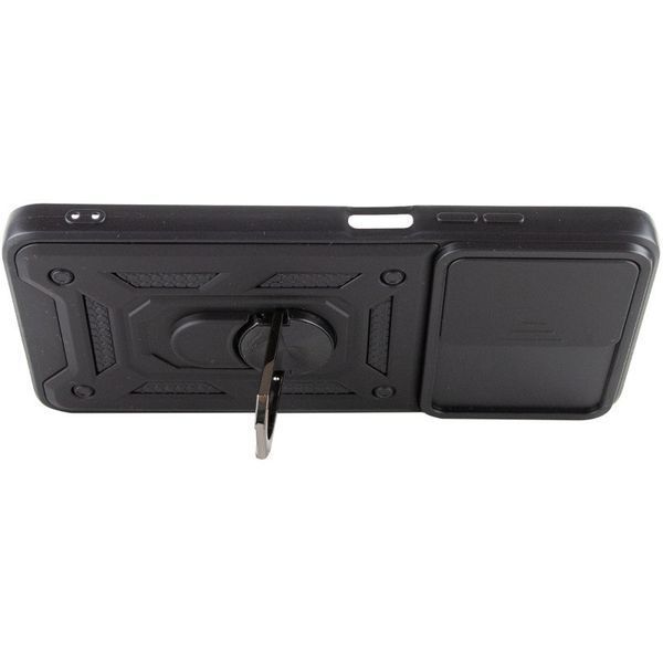 Ударостійкий чохол Camshield Serge Ring для Xiaomi Redmi Note 11 Pro 4G/5G/Note 11E Pro/ 12 Pro 4G Black 777-04611 фото