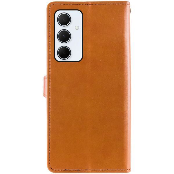 Кожаный чехол-книжка GETMAN Gallant (PU) для Samsung Galaxy A36 5G Brown 777-06202 фото