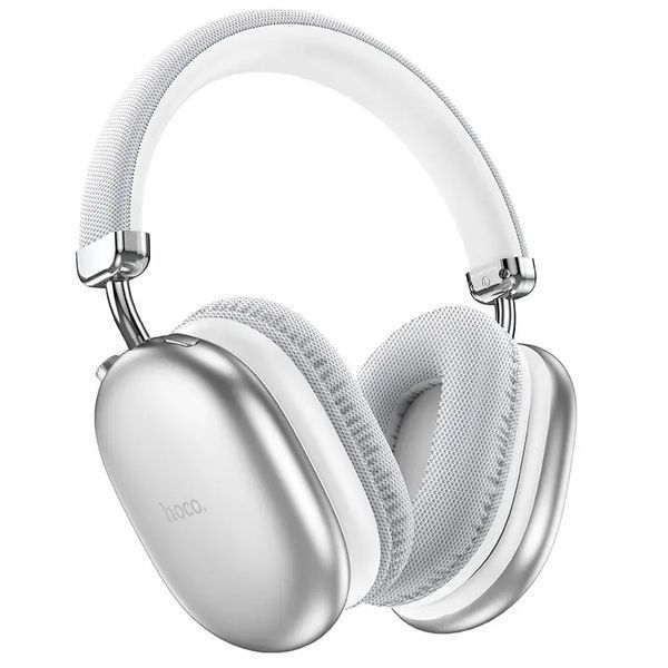 Бездротові накладні навушники HOCO W35 Max Joy BT headphones Silver 6942007612210 фото