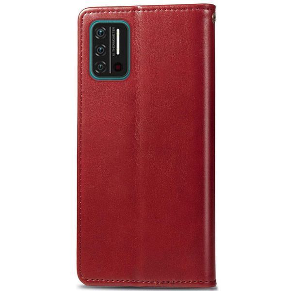 Кожаный чехол-книжка GETMAN Gallant (PU) для Umidigi A7s Red 777-06502 фото