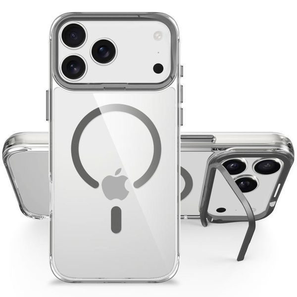 Чохол TPU Space Case Apex with MagSafe для Apple iPhone 17 Pro (6.3") Grey 777-08077 фото
