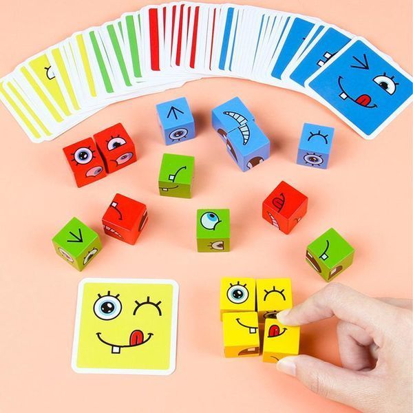 Настільна інтерактивна гра Ummi Face Change Rubik's Cube 656-03397 фото