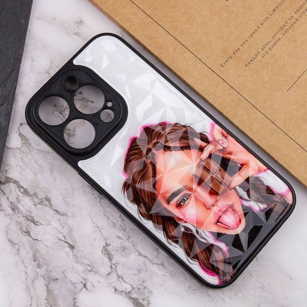 TPU+PC чохол Prisma Ladies для Apple iPhone 14 Pro (6.1") Chocolate 208-06028 фото