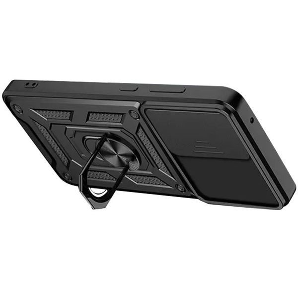Ударостійкий чохол Camshield Serge Ring для Xiaomi Redmi Note 12S Black 777-04472 фото