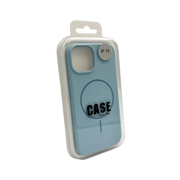 Чохол для смартфона Silicone Case Magnetic для Apple iPhone 14 Sky Blue 666-03821 фото