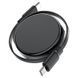 Кабель ACEFAST C13-03 USB-C to USB-C dual retraction charging data cable Black 6974316280132 фото 4