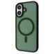 Чехол WAVE Matte Insane Case with Magnetic Ring для iPhone 17 Green 656-07911 фото 1