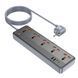 Сетевой удлинитель BOROFONE BAC5A Lord 5 position socket(PD20W/1C3A)(EU) Black 656-03202 фото 5