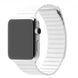 Шкіряний ремінець Leather Loop для Apple Watch 42/44/45/49 mm White 212-00914 фото 1