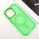 Чохол TPU+PC Lily with MagSafe для Apple iPhone 15 Pro (6.1") Neon Green 214-03580 фото 3