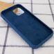 Чехол Silicone Case Full Protective для Apple iPhone 14 Plus (6.7") Navy Blue 555-04052 фото 3