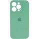 Силіконовий чохол з закритою камерою для iPhone 16 Pro Max Spearmint 666-01331 фото