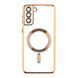 Чехол Wave TPU Metallic with Magsafe для Samsung Galaxy S21 Plus (G996) Rose Gold 555-00164 фото 1