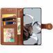 Кожаный чехол-книжка GETMAN Gallant (PU) для Xiaomi 12T / 12T Pro Brown 777-06452 фото 4