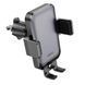Тримач для мобільного HOCO H26 Rock push-type car holder(air outlet Black gray 656-00497 фото 1