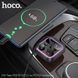 АЗП з FM-модулятором HOCO E85 Tiger PD20W+QC3.0 car BT FM transmitter Black 6942007634304 фото 7