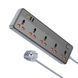 Сетевой удлинитель BOROFONE BAC5A Lord 5 position socket(PD20W/1C3A)(EU) Black 656-03202 фото 3