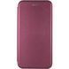 Кожаный чехол-книжка Classy для Xiaomi Redmi Note 9 / Redmi 10X Maroon 777-05995 фото 1
