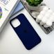 Силіконовий чохол для iPhone 16 Pro Max Navy Blue 666-01281 фото 6